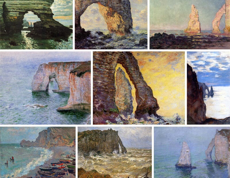 scogliere di etretat